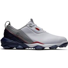 46 ½ - Men Golf Shoes FootJoy Tour Alpha-Previous Season Style M - White/Blue