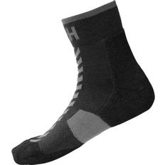 Socks Helly Hansen Unisex Hiking Quarter Socks Black