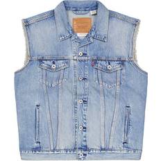 Levi's M - Men Vests Levi's Jeansgilet hellblau