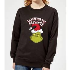 Dr. Seuss The Grinch Im Here for The Women's Christmas Jumper Black