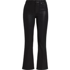 Paige Claudine High-Rise Kick-Flare Jeans - Black