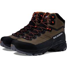 Scarpa Men Hiking Shoes Scarpa Rush TRK LT GTX Mud/Burnt Orange Men's Shoes Bronze US Men's 9