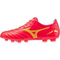 Orange - Unisex Football Shoes Mizuno Morelia Neo IV Pro FG Red