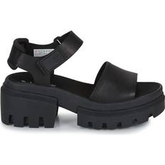 Timberland 39 ½ Sandals Timberland Everleigh Two-Strap - Black