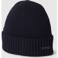 HUGO BOSS Blue - Men Accessories HUGO BOSS Fati Beanie Navy