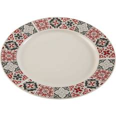 Porcelain - Red Dessert Plates Versa Maroon Dessert Plate