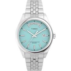 Timex Unisex Wrist Watches Timex Legacy 36mm Blue Silver