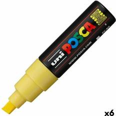 Posca Felt-tip pens PC-8K Yellow 6 Units