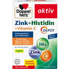 Doppelherz Zink 15 + Histidin + Vitamin C Depot