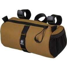 AGU Lenkertasche Roll Bag, 1,5L Fahrradtasche Lenker Vorne für Bikepacking, Wasserabweisend, Reflektierend, Einfache Montage, 100% Recyceltes Polyester Armagnac