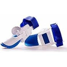 Aquarius Orthopedic Foot Bunion Corrector And Straightener, White And Blue