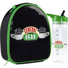 Friends Central Perk Lunch Bag and Bottle Set One Size Black/Green