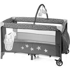 Jane Duo Level Travel Cot with Toybar Star