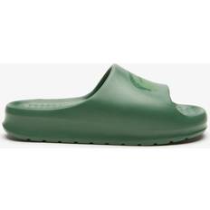 Green - Men Slides Lacoste Men's Serve Slide 2.0 Evo Synthetic Slides Green Green