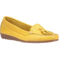 Women - Yellow Low Shoes Riva Yellow Aldons Moccasin with Tassels