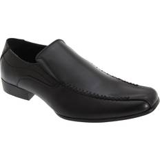 US Brass Raven Twin Gusset Shoes Black