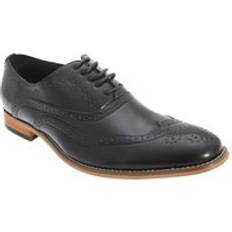 Goor Eyelet Brogue Oxford Shoes Black