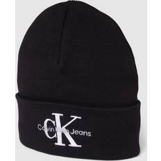 Calvin Klein Headgear on sale Calvin Klein Jeans Knit Beanie Hat Black