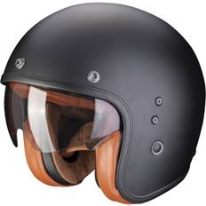 Scorpion Belfast Evo Luxe Jethelmet jet helmet black