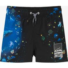 Molo Swim Shorts Molo Teen Boys Black Plankton Swim Shorts Upf50 15-16 year