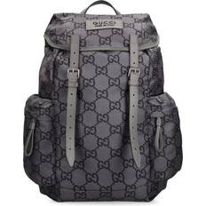 Gucci Backpacks Gucci Large GG Ripstop Backpack - Dark Grey/Black