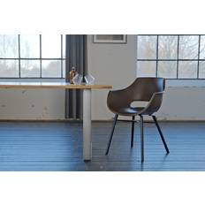 KAWOLA ZAJA Dark Brown Kitchen Chair