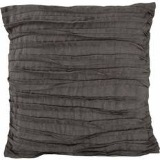 Lazy Linen Lazy Linen Plain Ruffle Cushion Black