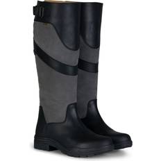 Horze Waterford Waterproof Country Boots Black/Gray Women