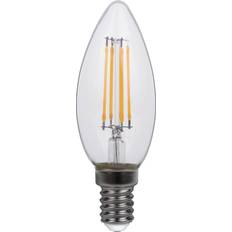 Globo LED Leuchtmittel 2er VE E14 400lm 3000K 4W warmweiss 3,5x9,8cm