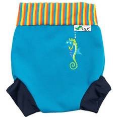 Konfidence Schwimmwindel Nappy UV50 Schwimmwindel Cyan/St 12-18 mt Schwimmwindel