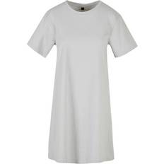 Build Your Brand T-Shirt Dress Grey