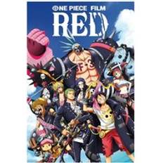 Red Posters GB Eye One Piece RED: Full Crew Maxi Poster