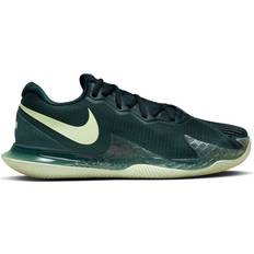 Nike Green Racket Sport Shoes Nike Court Vapor Cage Rafa Clay Shoe Men dark_green