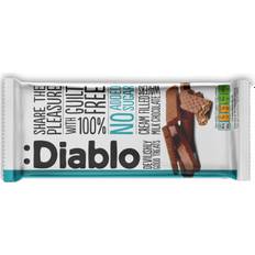Diablo Milk chocolate-coated wafers with cream filling Sugar