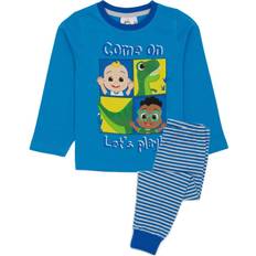 CoComelon Boys Long-Sleeved Pajama Set Blue