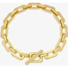 Estella Bartlett Square Link T-Bar Gold-Tone