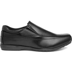 US Brass Custer Clipper Twin Gusset Shoes Black