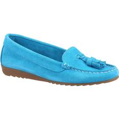 Turquoise - Women Moccasins Riva Turquoise Aldons Moccasin with Tassels