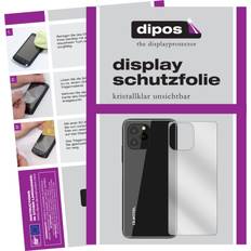 Dipos Displayschutzfolie Crystalclear 2 Stück, C21 Pro Smartphone Schutzfolie