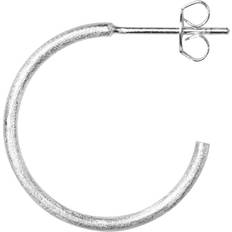 LULU Copenhagen Non Hoop Earring Ohrringe Silver