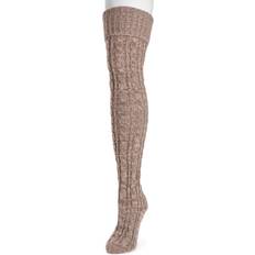 Muk Luks Women's Cable Knit Over the Knee Socks