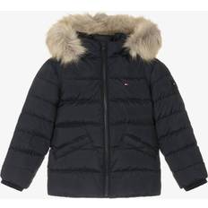 Tommy Hilfiger Boys Outerwear Tommy Hilfiger Tommy Hilfiger Kids Steppjacke mit Label-Detail Modell 'ESSENTIAL' in Marineblau, Größe