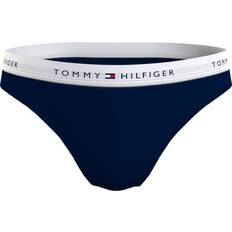 Tommy Hilfiger S - Women Clothing Tommy Hilfiger Curve Cotton and Modal-Blend Bikini Brief Blue