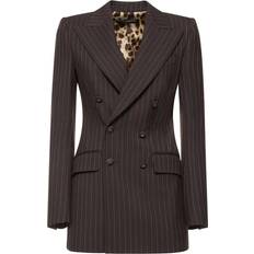 S Blazers Dolce & Gabbana Single-breasted pinstripe wool Turlington jacket