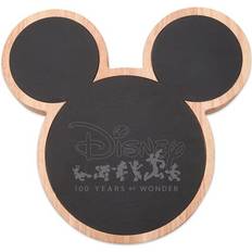 Picnic Time Disney 100 Mickey Mouse Slate Charcuterie with Cheese Knife