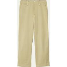 Burberry S Trousers & Shorts Burberry Khaki Four-Pocket Trousers