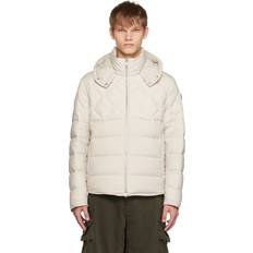 Grey - Men - Winter Jackets Moncler Cecaud Short Down Jacket Beige