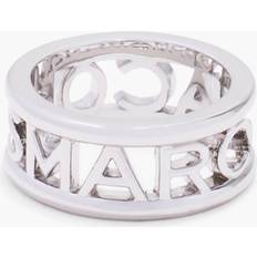 Marc Jacobs Jewellery Marc Jacobs Silver-Tone Logo Ring Gold