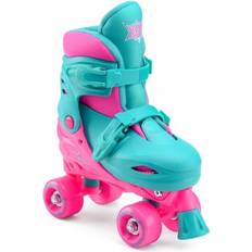 ABEC-9 Inlines & Roller Skates Xootz roller skates Quad Skatesgirls turquoise/pink