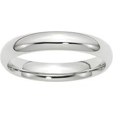 Bloomingdale's Men's 4mm Comfort Fit Band Ring in 14K White Gold 100% Exclusive